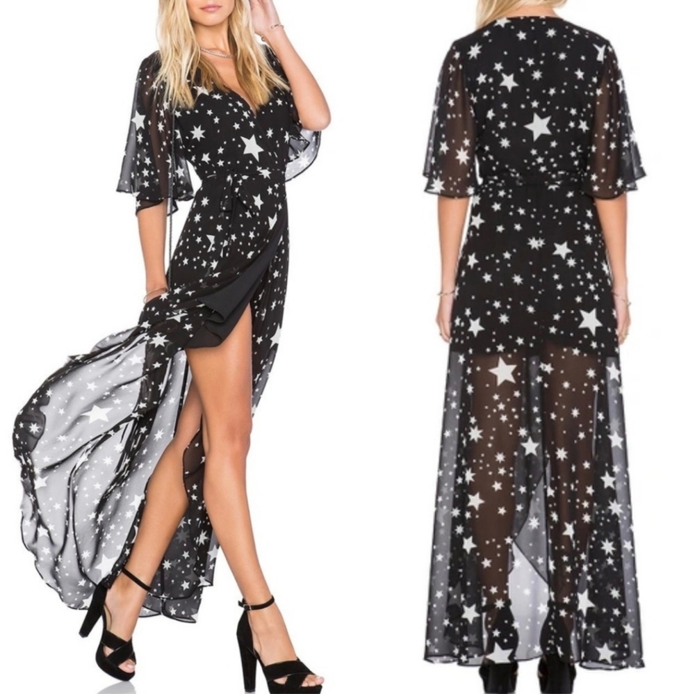 Lovers + Friends Tucana Dress in Star Print.